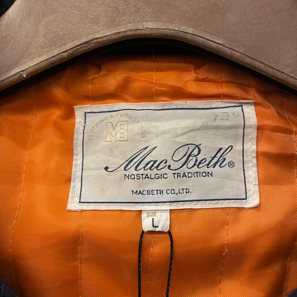 80s MacBeth 스포츠 클럽 세일러 후드 바시티 자켓 상품이미지7