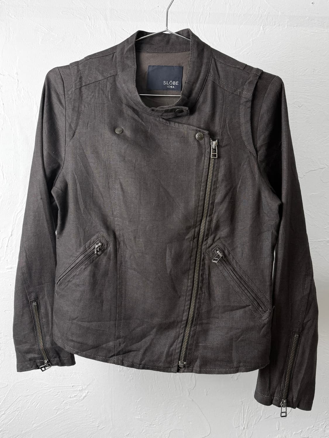 Slobe Iena 사선 자켓 상품이미지2