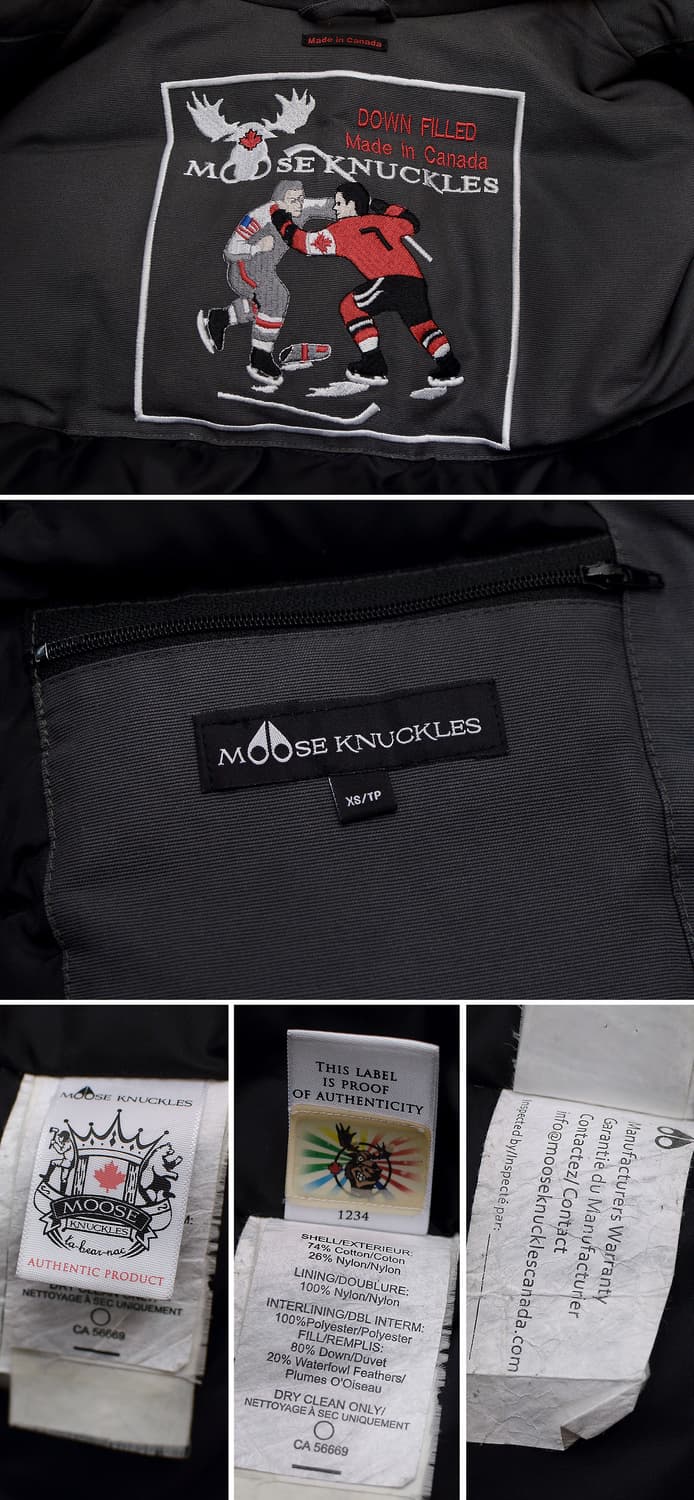 무스너클 스틸링 그레이 화이트 폭스퍼 다운 롱패딩 (XS / 90-95) 상품이미지10