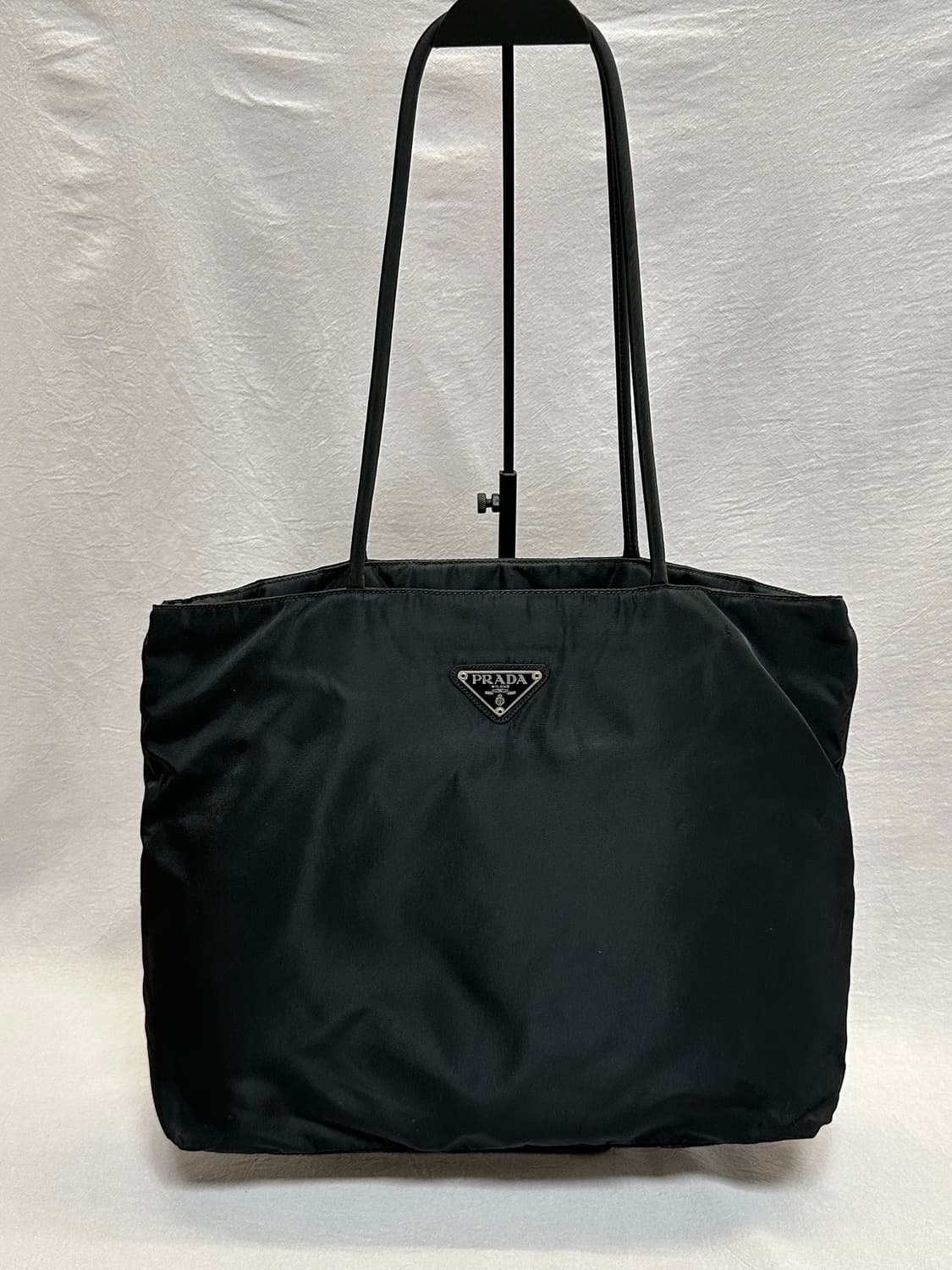 프라다 블랙 토트백 나일론 포코노 숄더백 상품이미지1