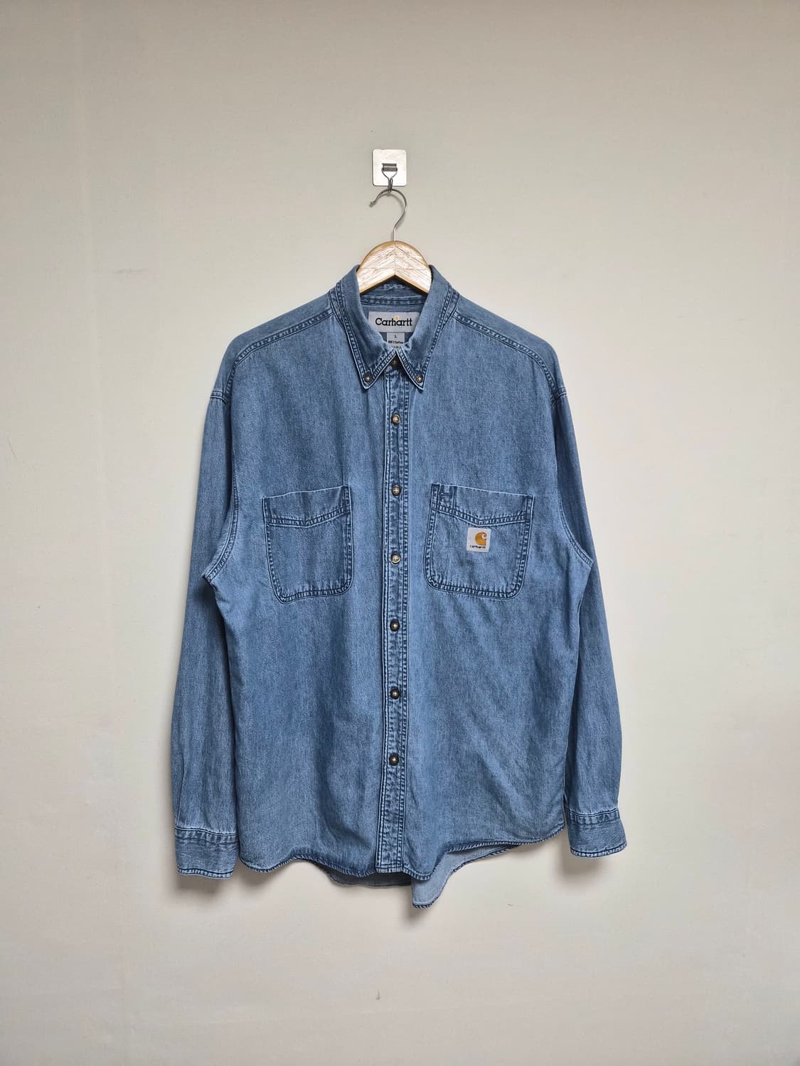 칼하트Carhartt 데님 셔츠 L - S245 상품이미지1