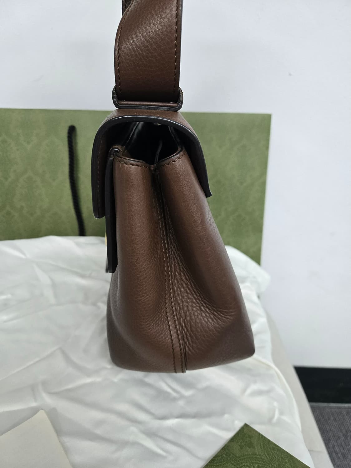 [보증서 정품] 구찌 마몬트 가죽 숄더백 상품이미지5