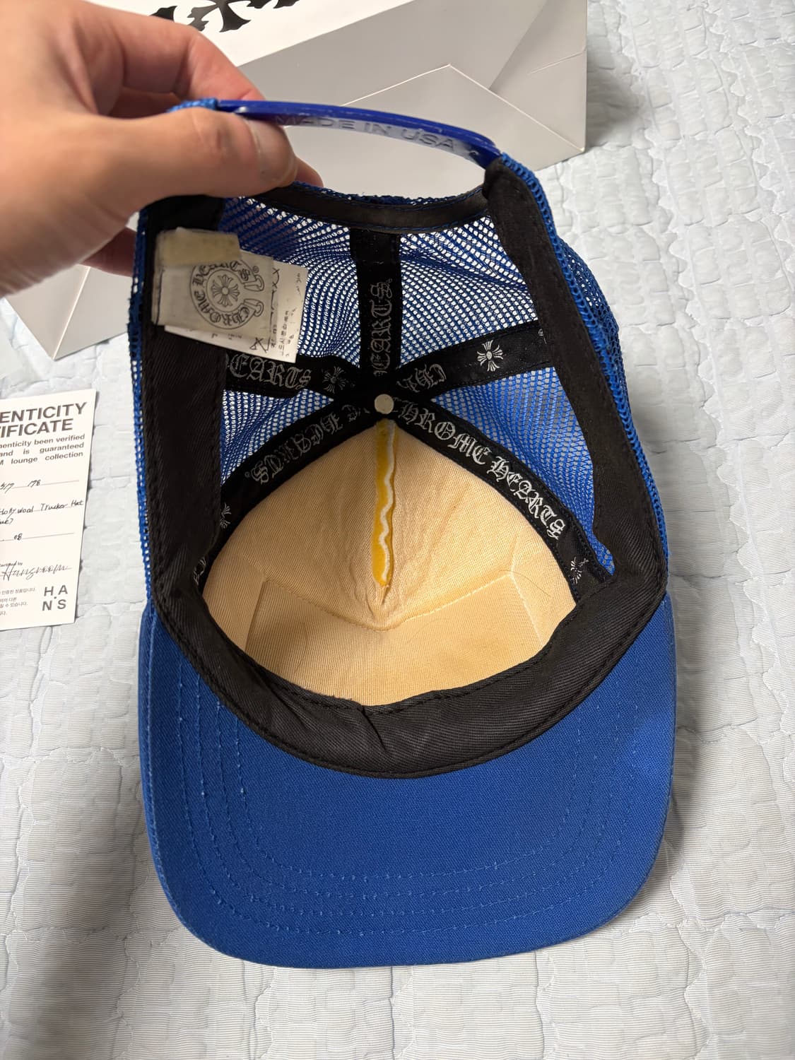 크롬하츠 FUCK 트러커 캡 상품이미지3