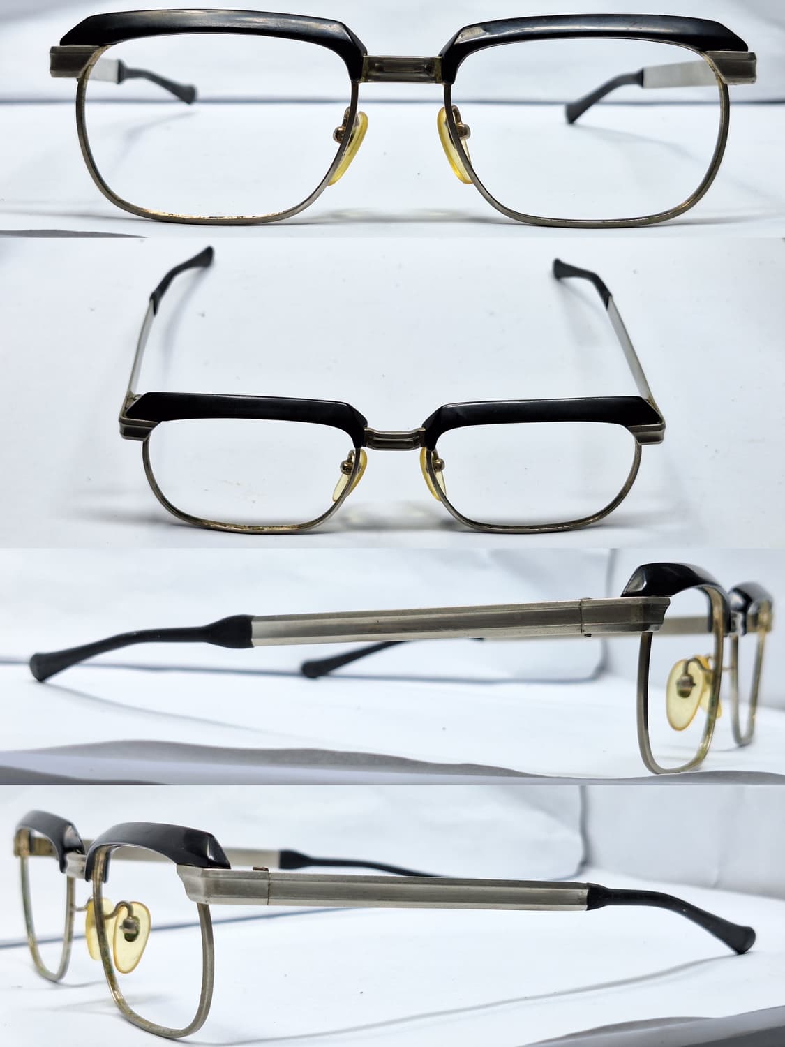 80s 일본 빈티지 SPM 선플래티늄 하금테 안경테 사바에 하우스 브랜드 상품이미지5