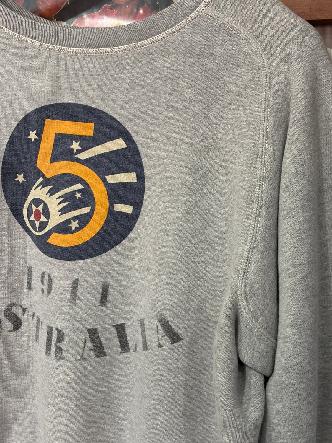 버즈릭슨 프린팅 스웻셔츠 M 상품이미지3