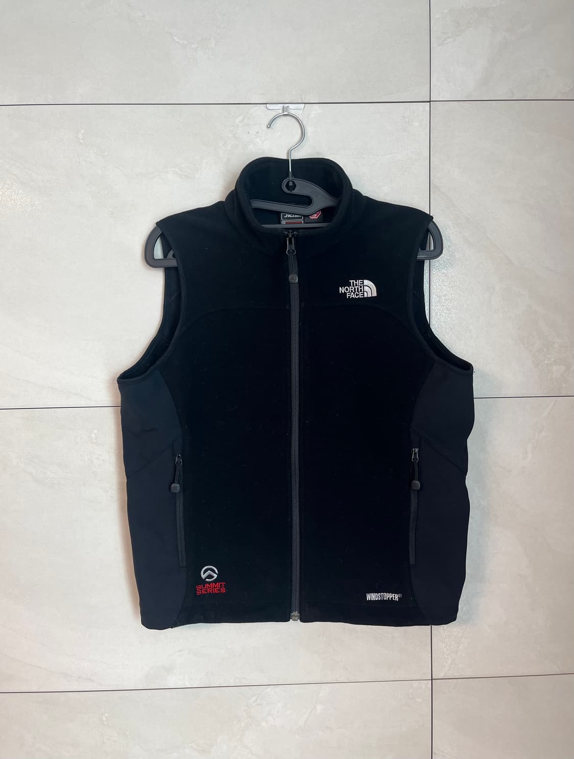 노스페이스 써밋 윈드스토퍼 조끼 베스트 블랙 [M] 상품이미지1