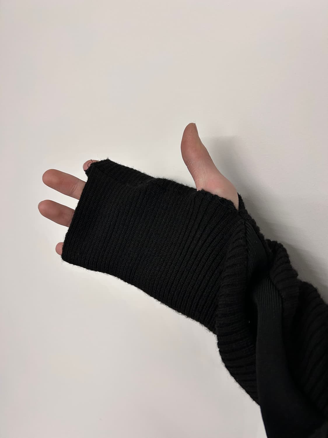 헬무트랭 코튼 하이넥 램스킨 자켓 상품이미지6