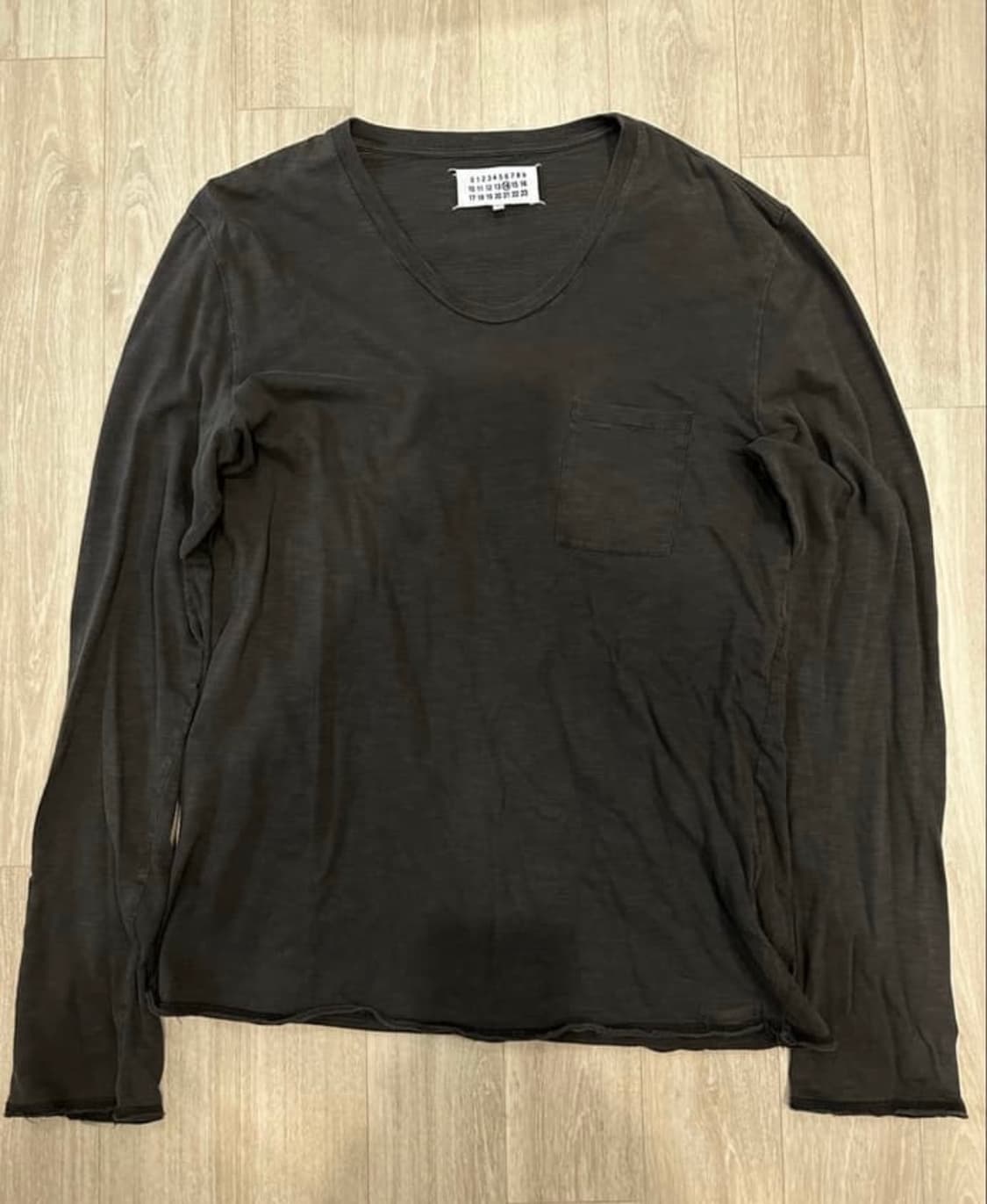 마르지엘라 14ss 슬럽 롱슬리브 상품이미지2