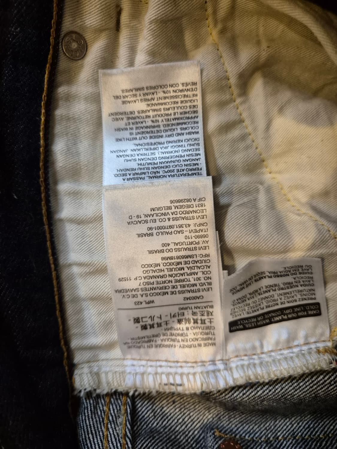 리바이스 LVC 54501 리지드 32x32 상품이미지3