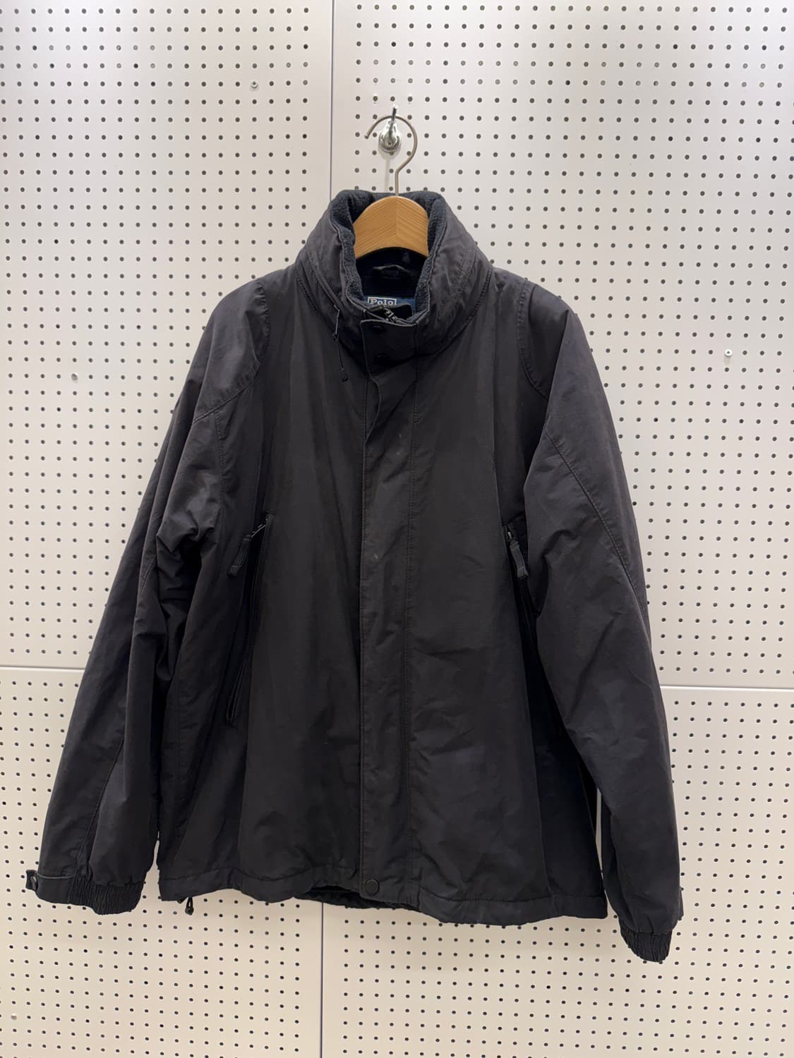 폴로 랄프로렌 블랙 바람막이 자켓 U1429 상품이미지2