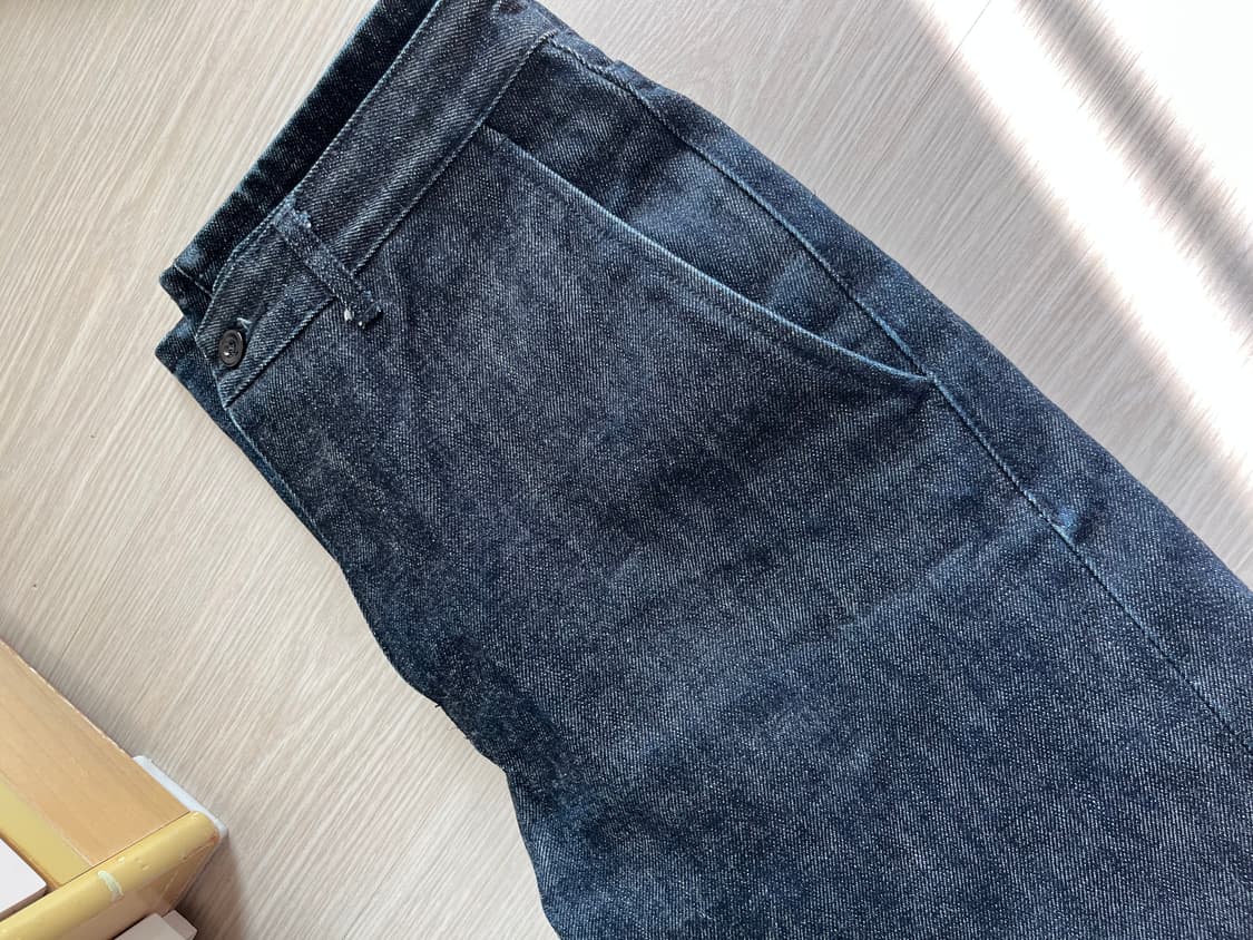 ptry nonwashed 데님 (소킹 완) 상품이미지5