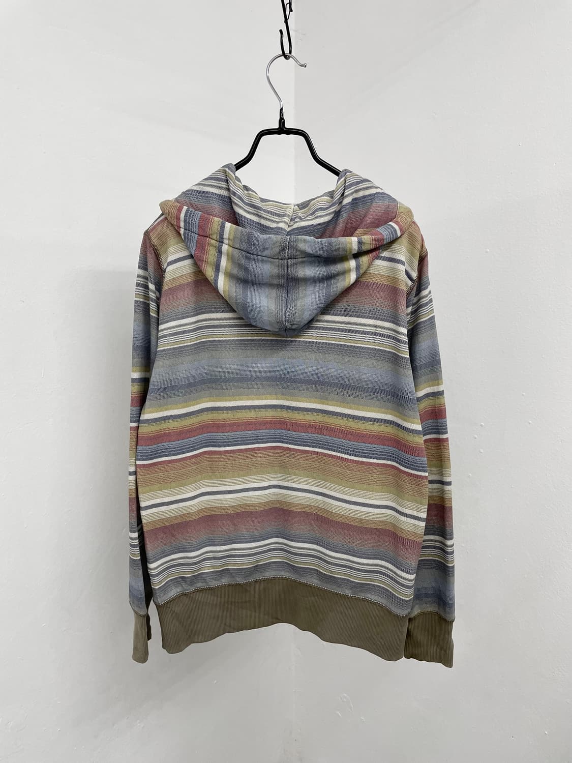 빈티지 에스닉 스트라이프 후드집업 상품이미지6