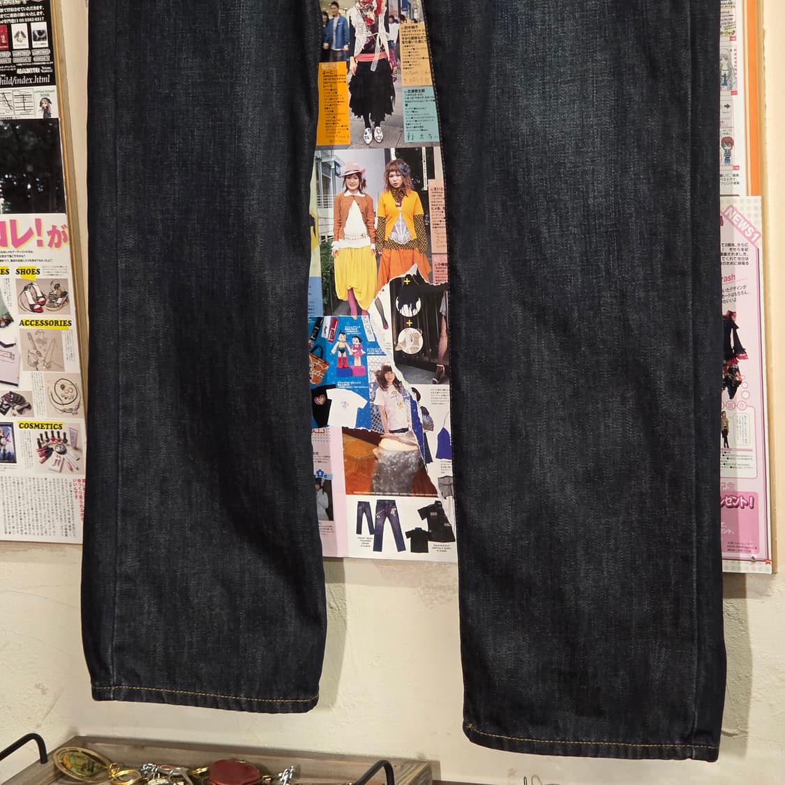 아메리칸 이글 진청 스트레이트 데님 팬츠 상품이미지7