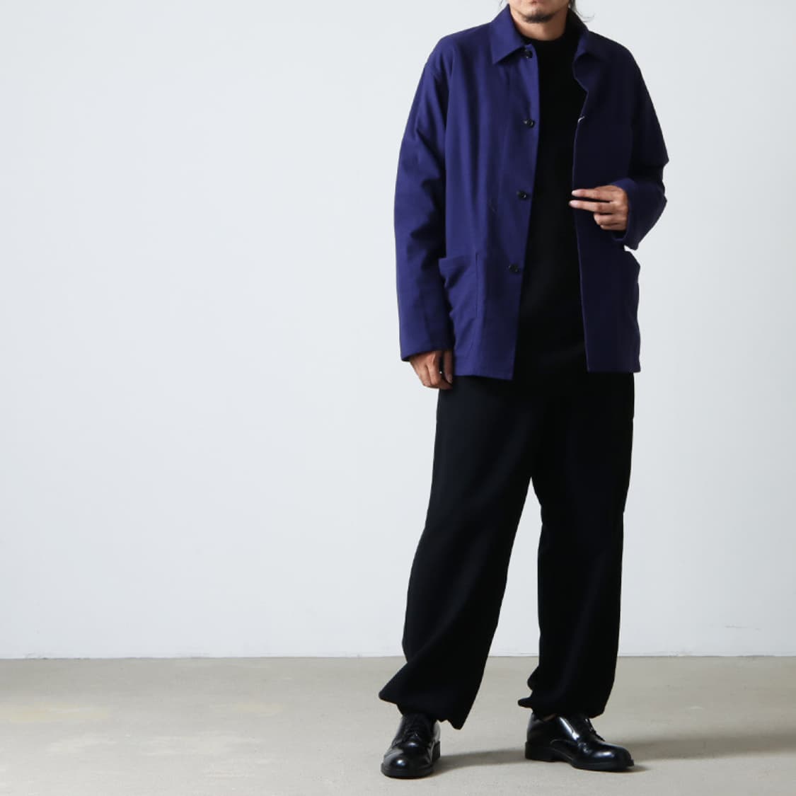 코모리 22AW 코튼넬 워크자켓 상품이미지2