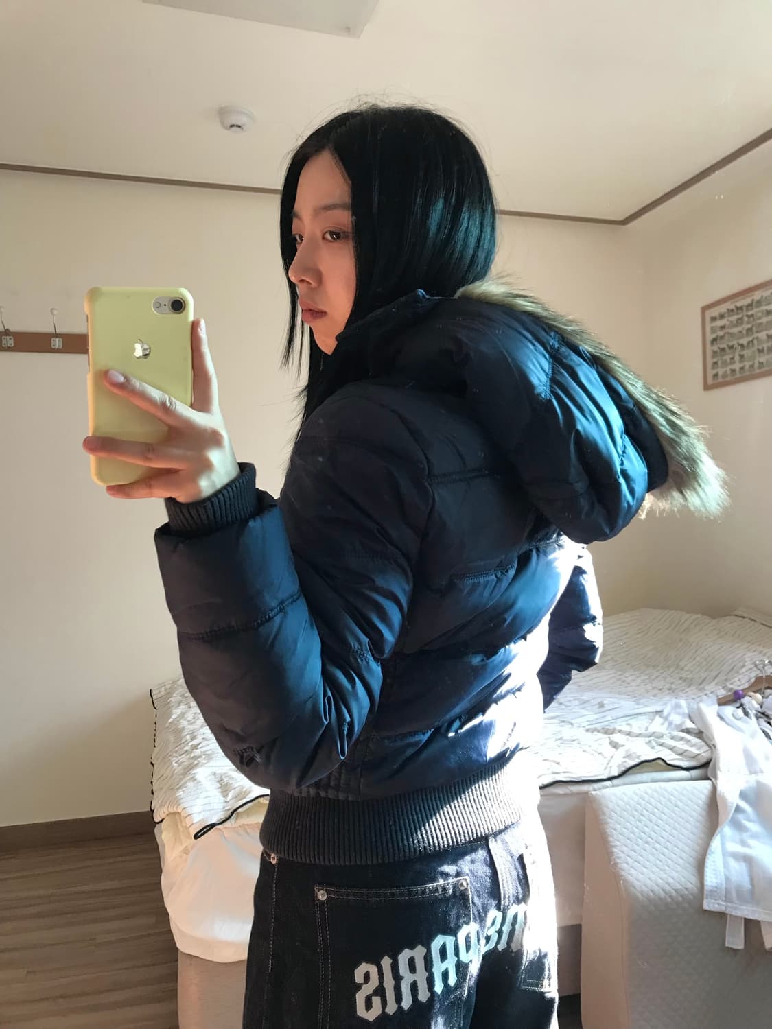 크롭 패딩 자켓 상품이미지9