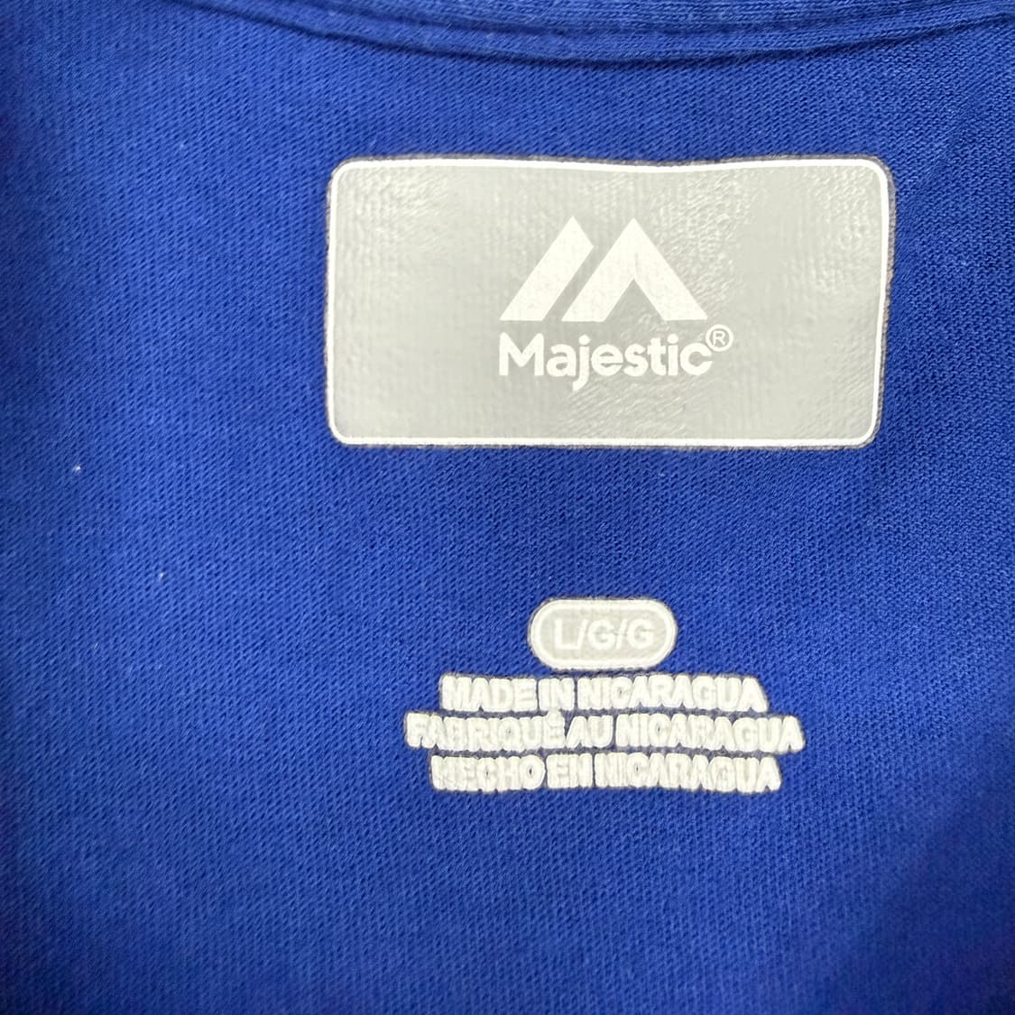 (L)마제스틱 Majestic LA다저스 반팔 티셔츠(블루) 상품이미지2