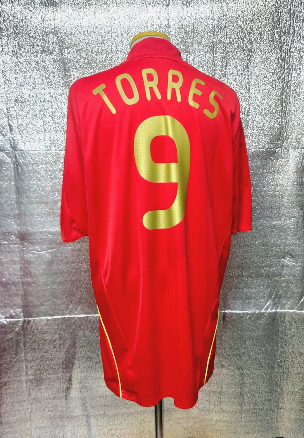 ♤필독♤ Feat 페르난도 토레스 08/09 스페인 홈 🇪🇸 XL 상품이미지3