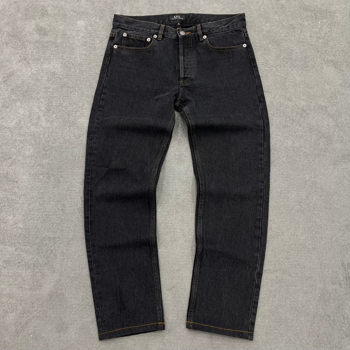 29 A.P.C 아페쎄 블랙 흑청 데님 팬츠 상품이미지1