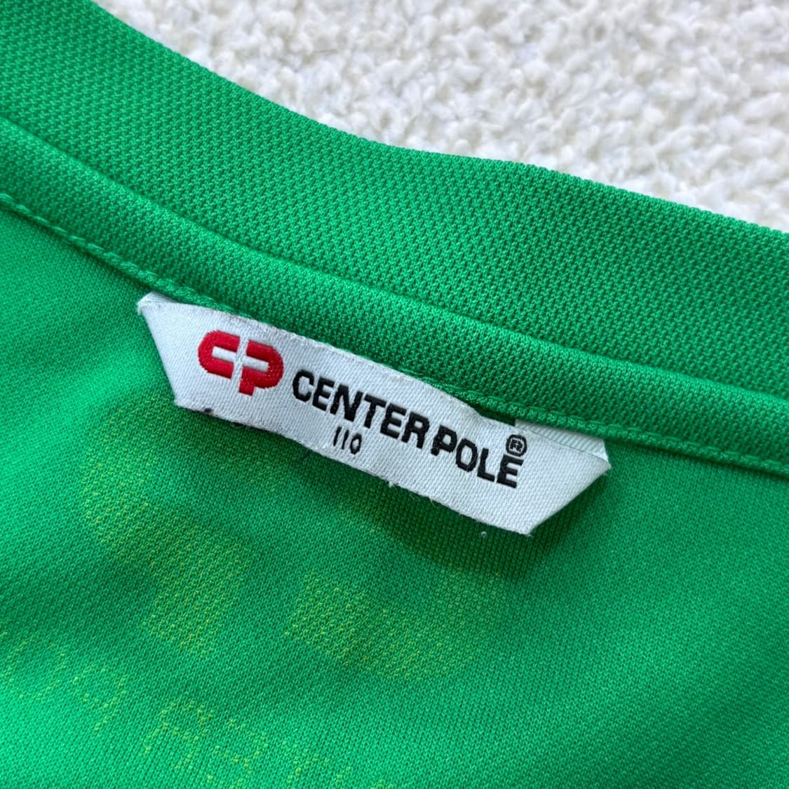 110 센터폴 빅로고 반팔 티셔츠 0312E 상품이미지3