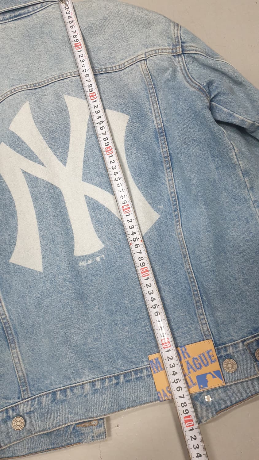 MLB NY 데님 자켓 L(100) 상품이미지4