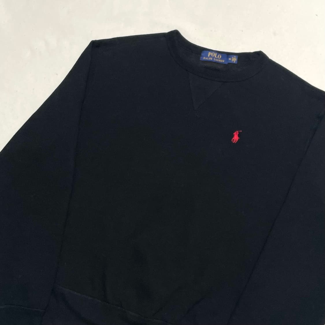 M 폴로랄프로렌 블랙 맨투맨 상품이미지1