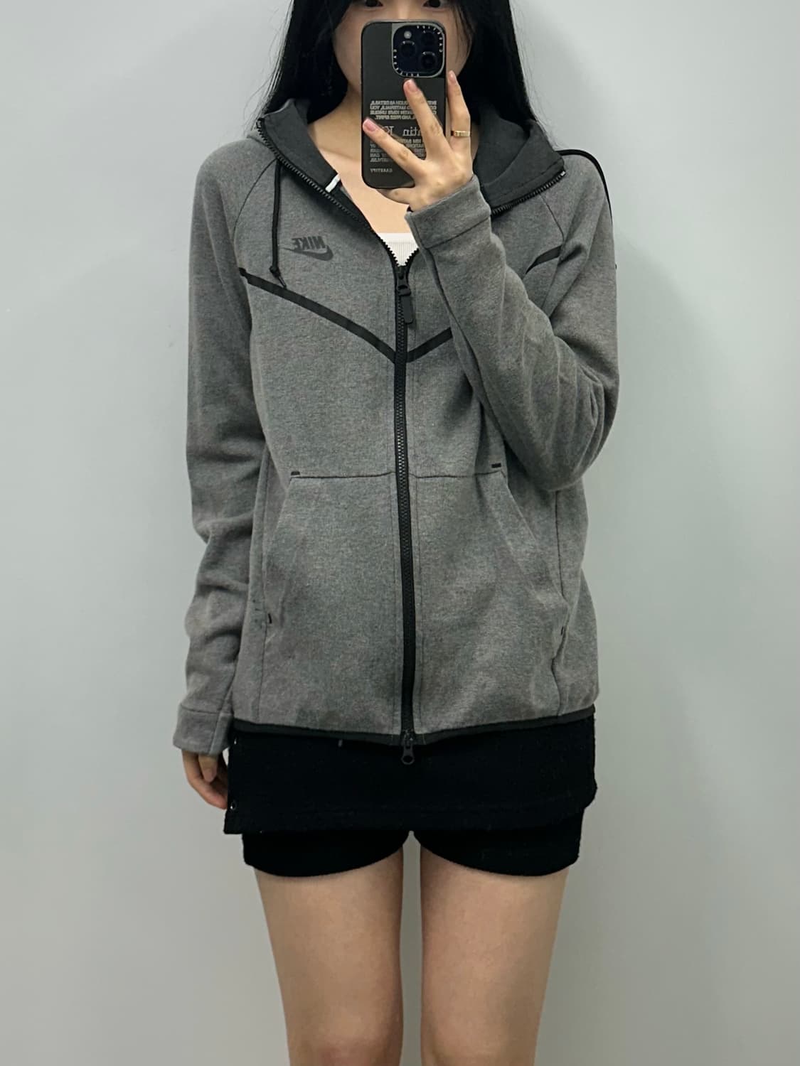 나이키 테크팩 그레이 후드집업 상품이미지1