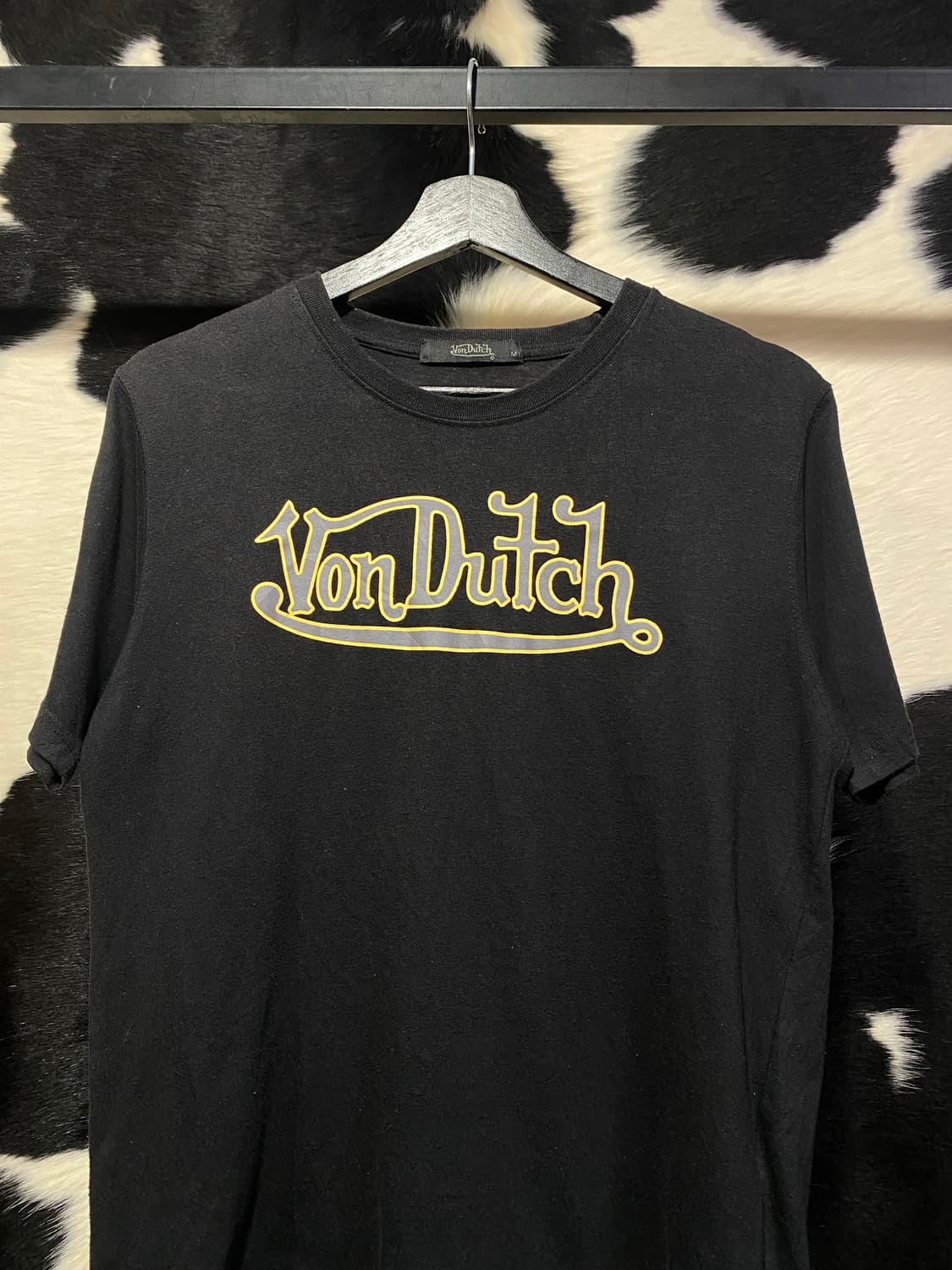 Von Dutch 골드 로고 레터링 반팔티셔츠 상품이미지2