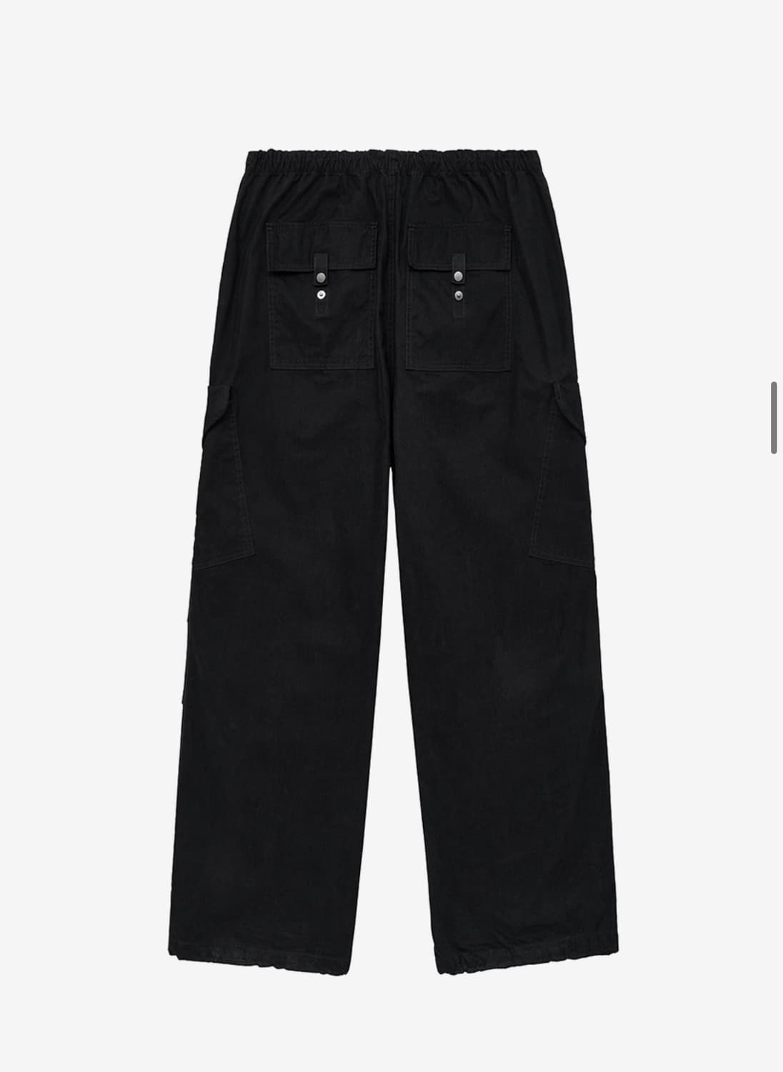 (M) 인사일런스 워시드 플라이트 카고 팬츠 BLACK 판매 상품이미지2