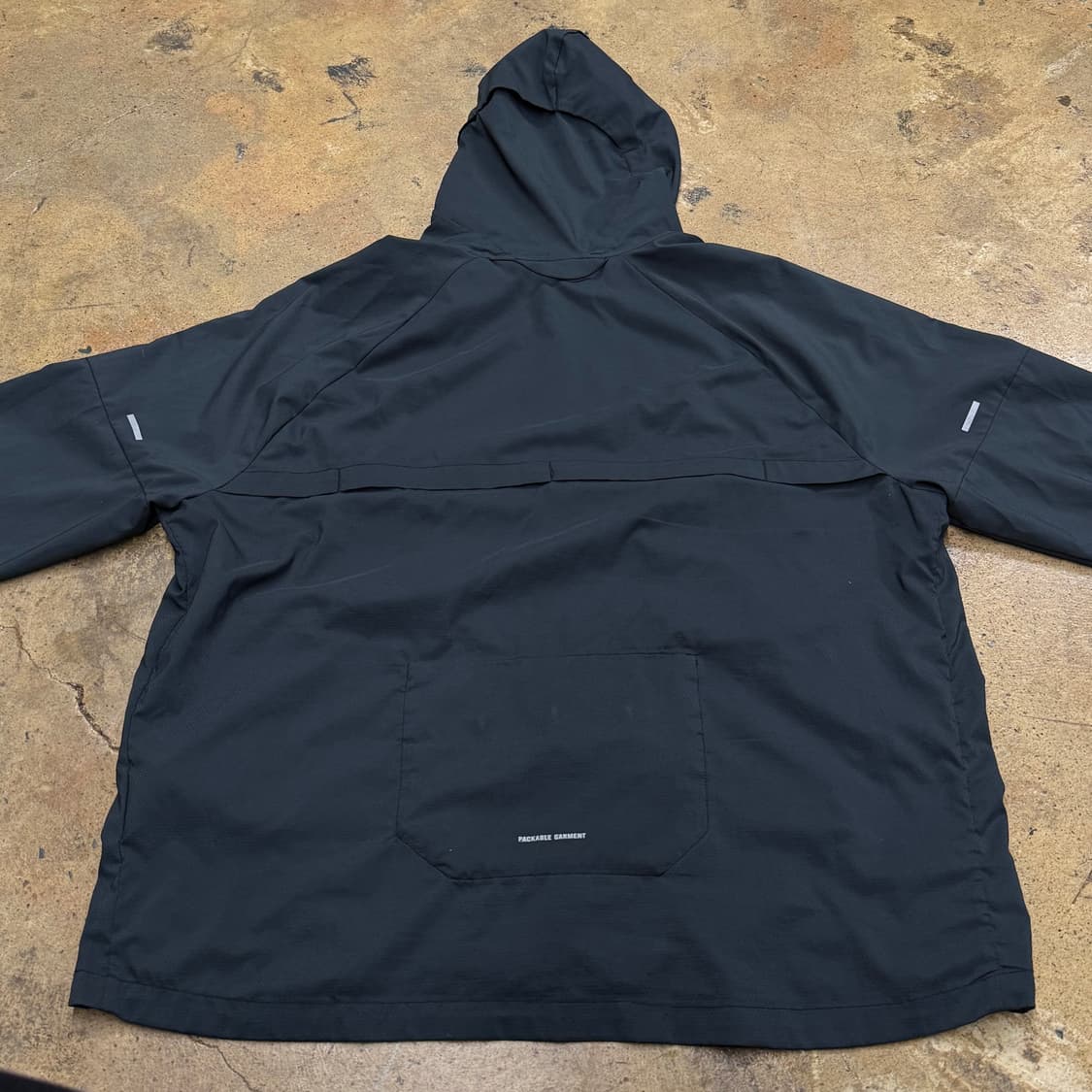 [정품/L] 나이키 블랙 후드 바람막이 자켓 b16 상품이미지4