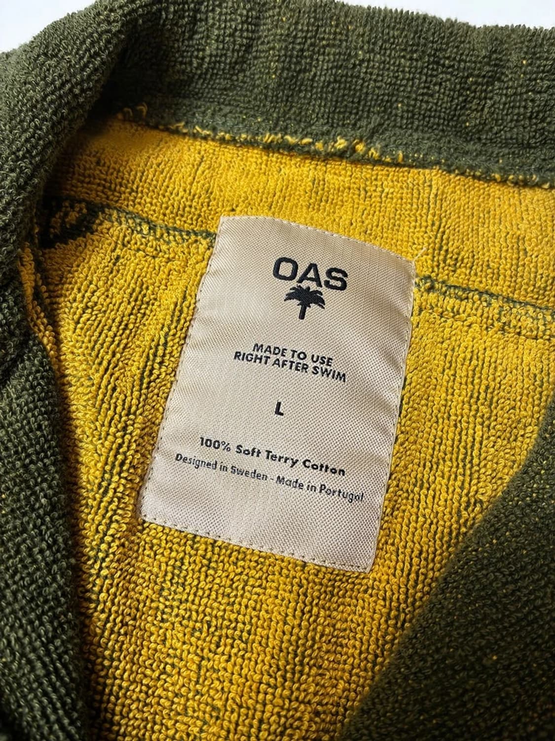 OAS 쿠바 테리 반팔 타올 셔츠 PN8718 상품이미지7