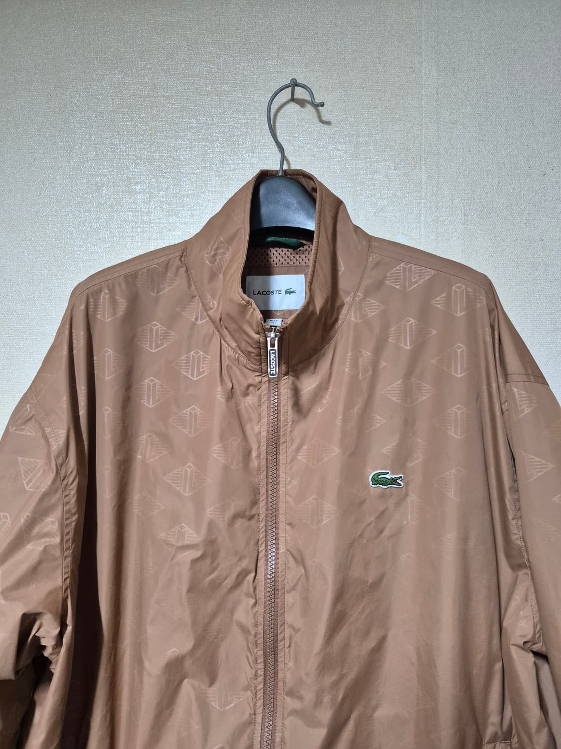 라코스테 모노그램 블루종(바람막이) 상품이미지2