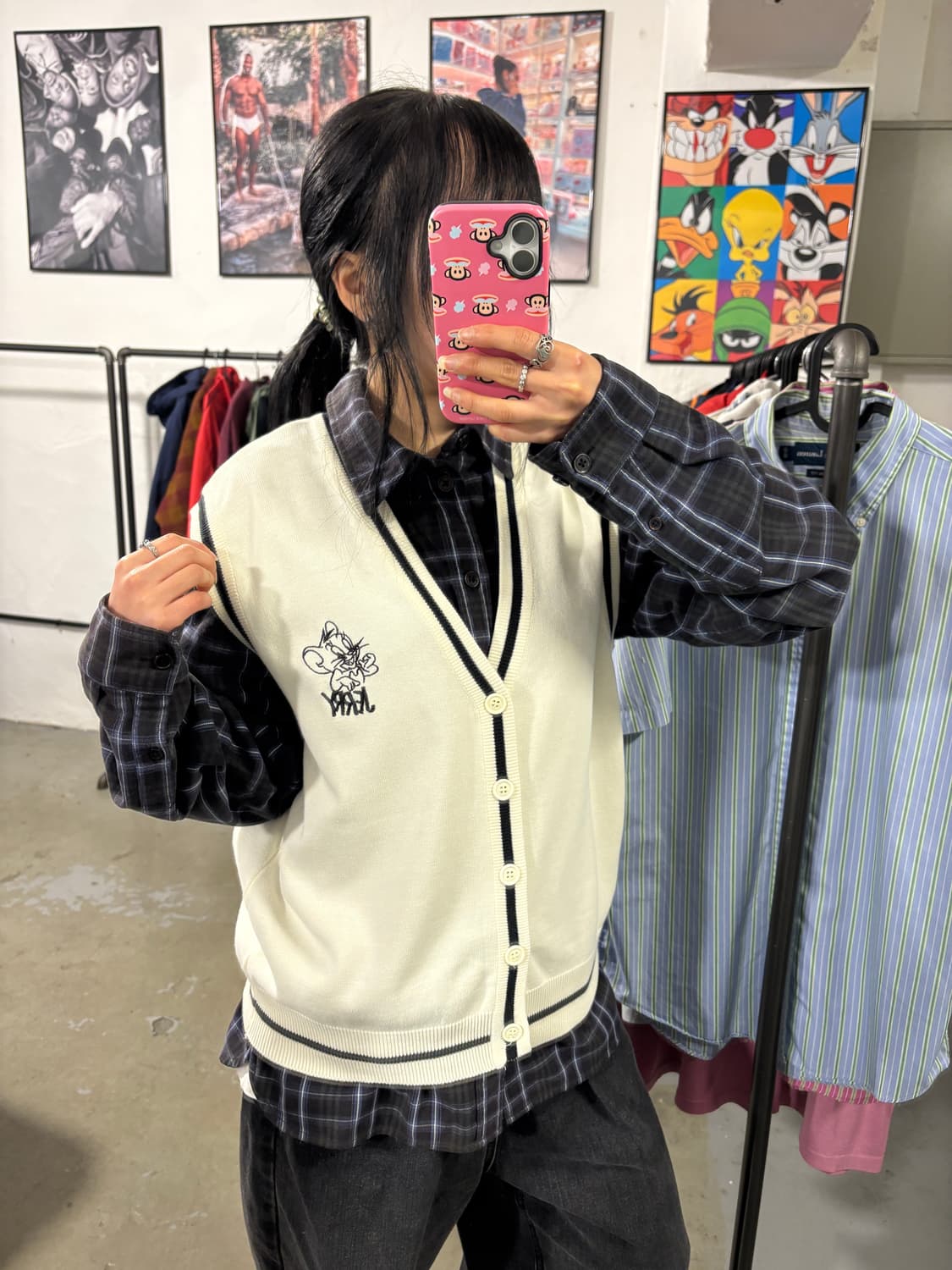 까스텔바작 니트 베스트 상품이미지3