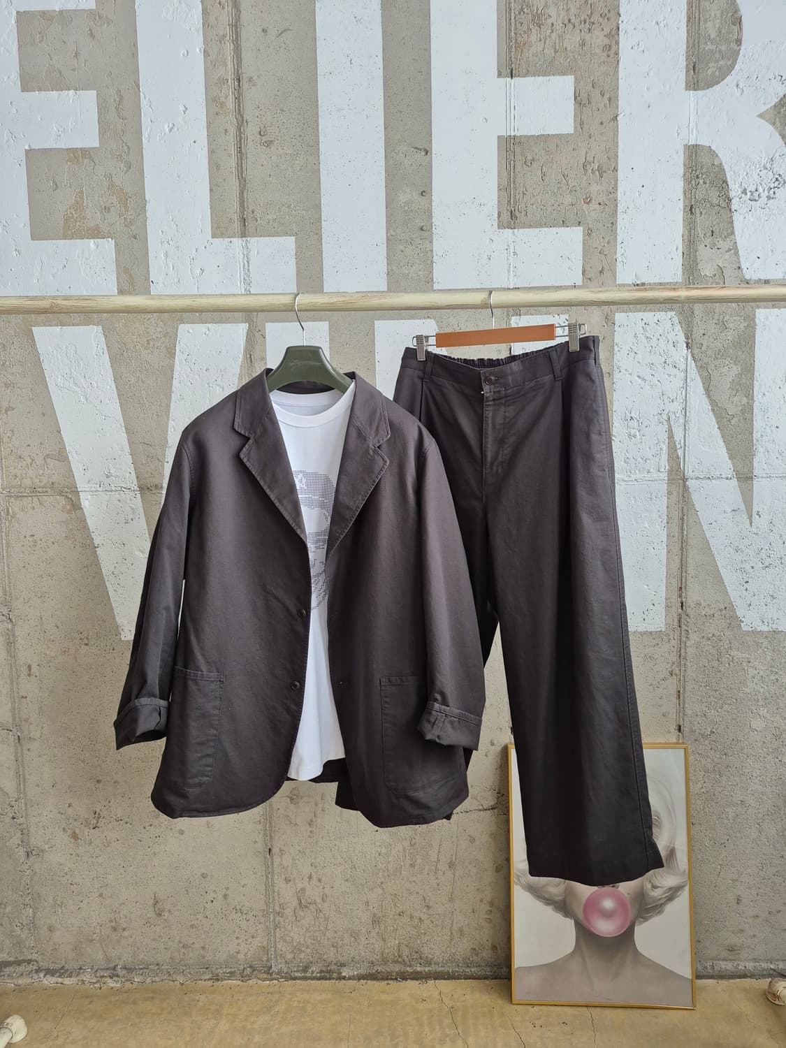 남성50)퍼스트플로어 고퀄 캐쥬얼정장 셋트 상품이미지3