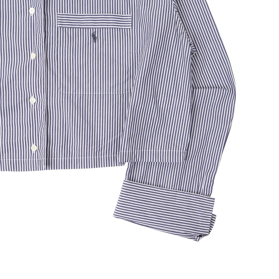 폴로 랄프로렌 신형 스트라이프 크롭 셔츠 상품이미지4