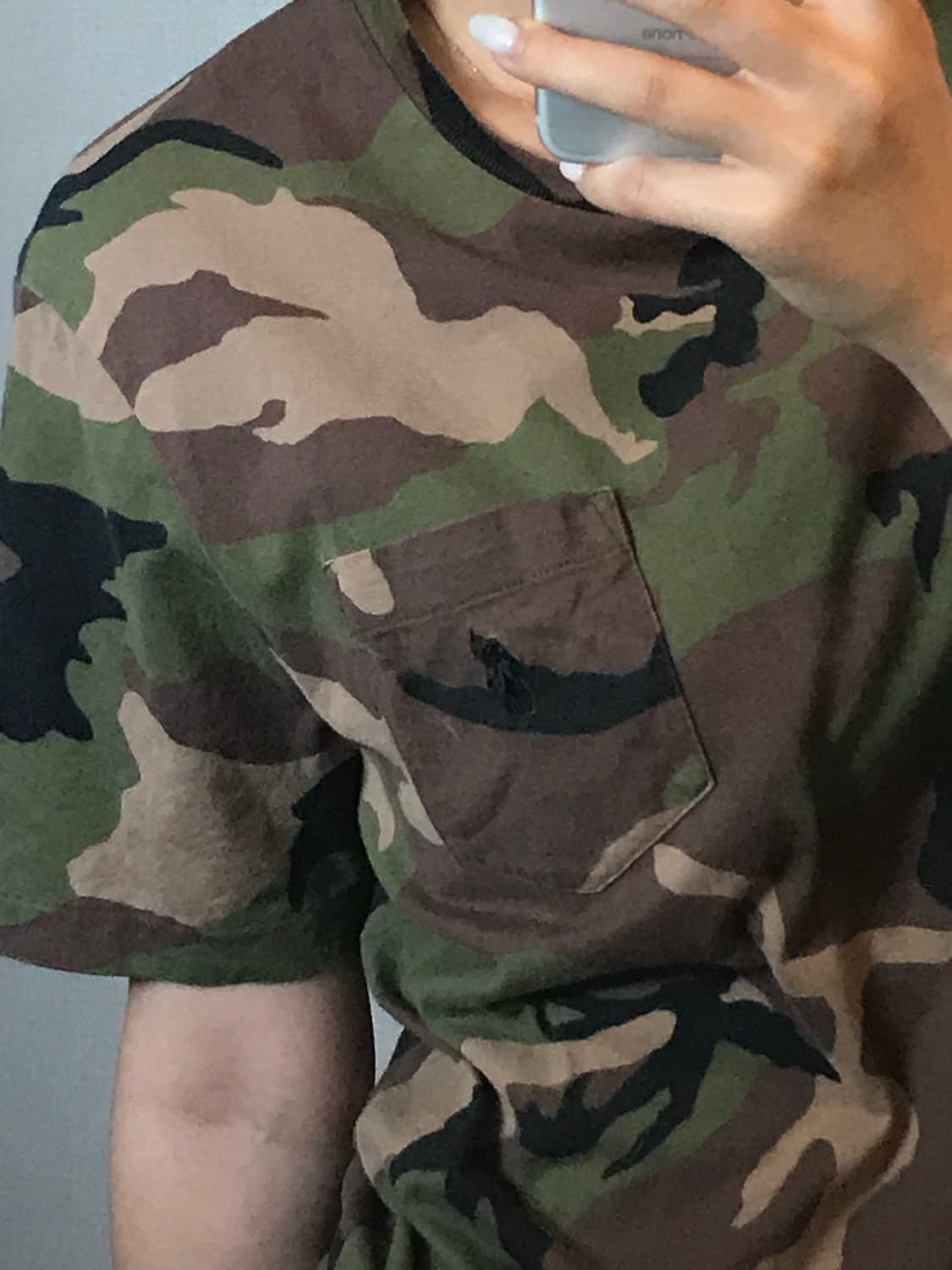 폴로 카모 반팔 L 상품이미지3