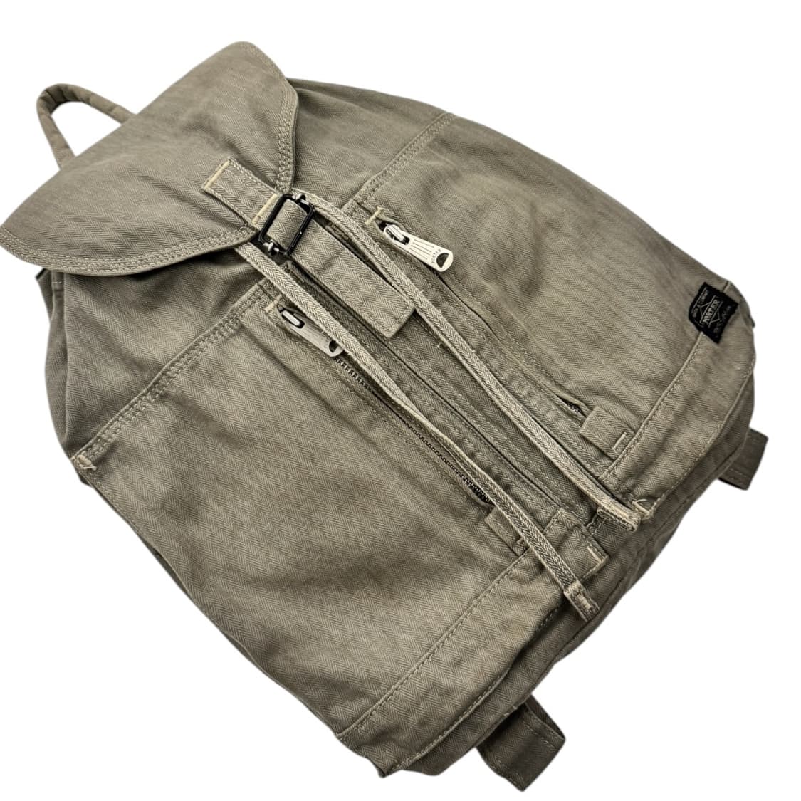 포터 페이지 헤링본 럭색 백팩 카키 상품이미지6