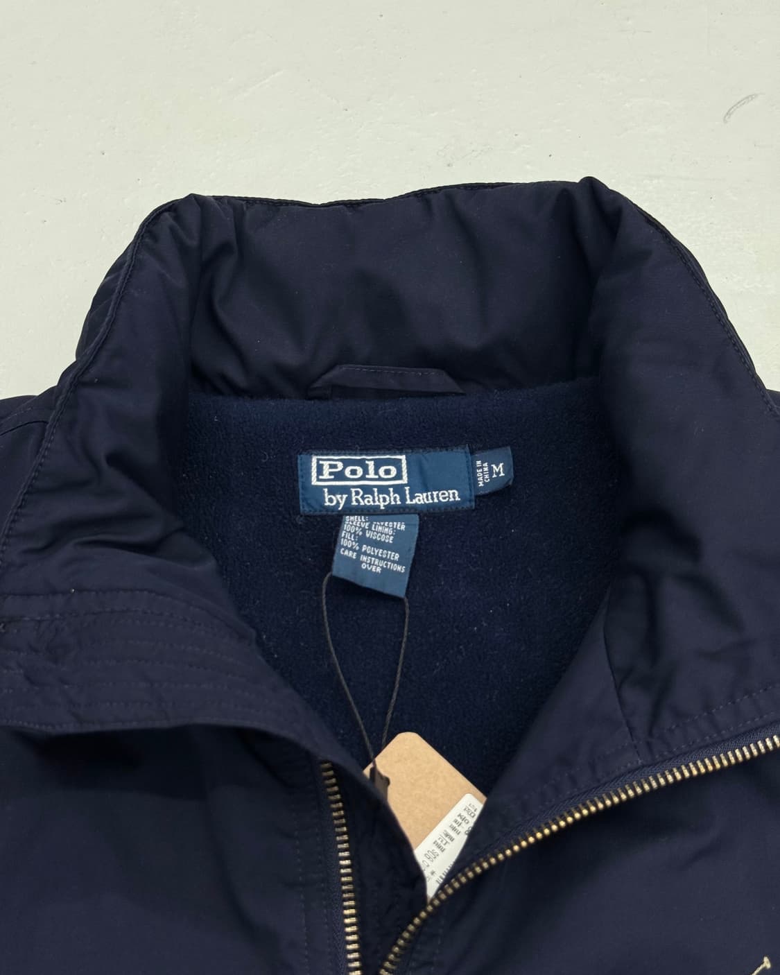 폴로 90s 폴리쉘 블루종 점퍼 상품이미지3