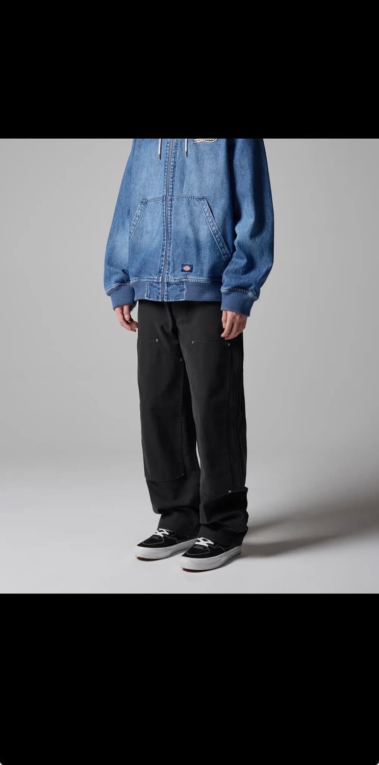 디키즈 더블니 워크팬츠 블랙 W34 L32 상품이미지1