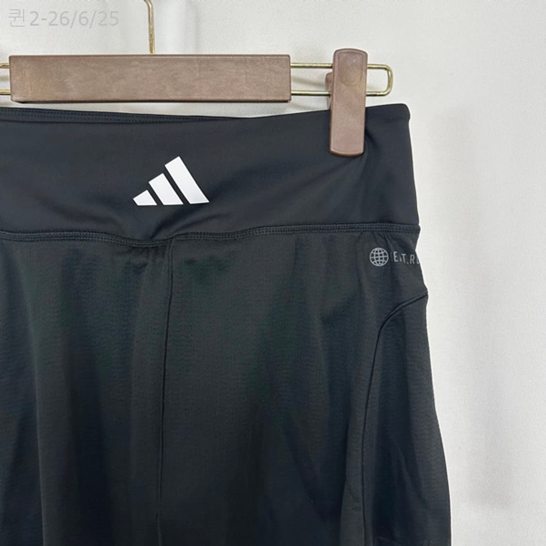 아디다스 여자 스판 짧은 검정 치마 스커트 S (미착용새제품) 상품이미지5