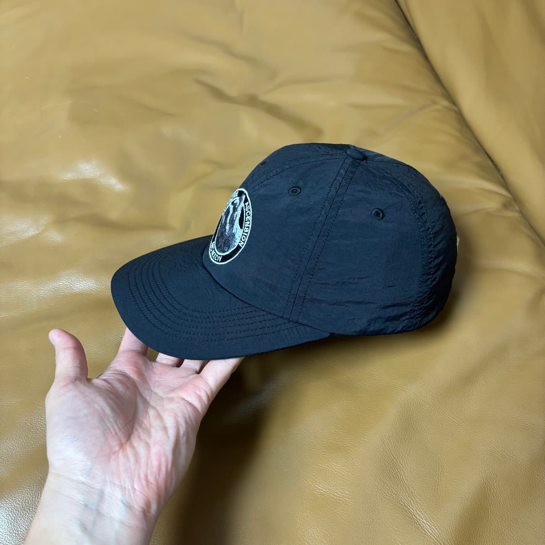 Supreme 슈프림 설산 블랙 6패널 볼캡 모자 (Black) 상품이미지4