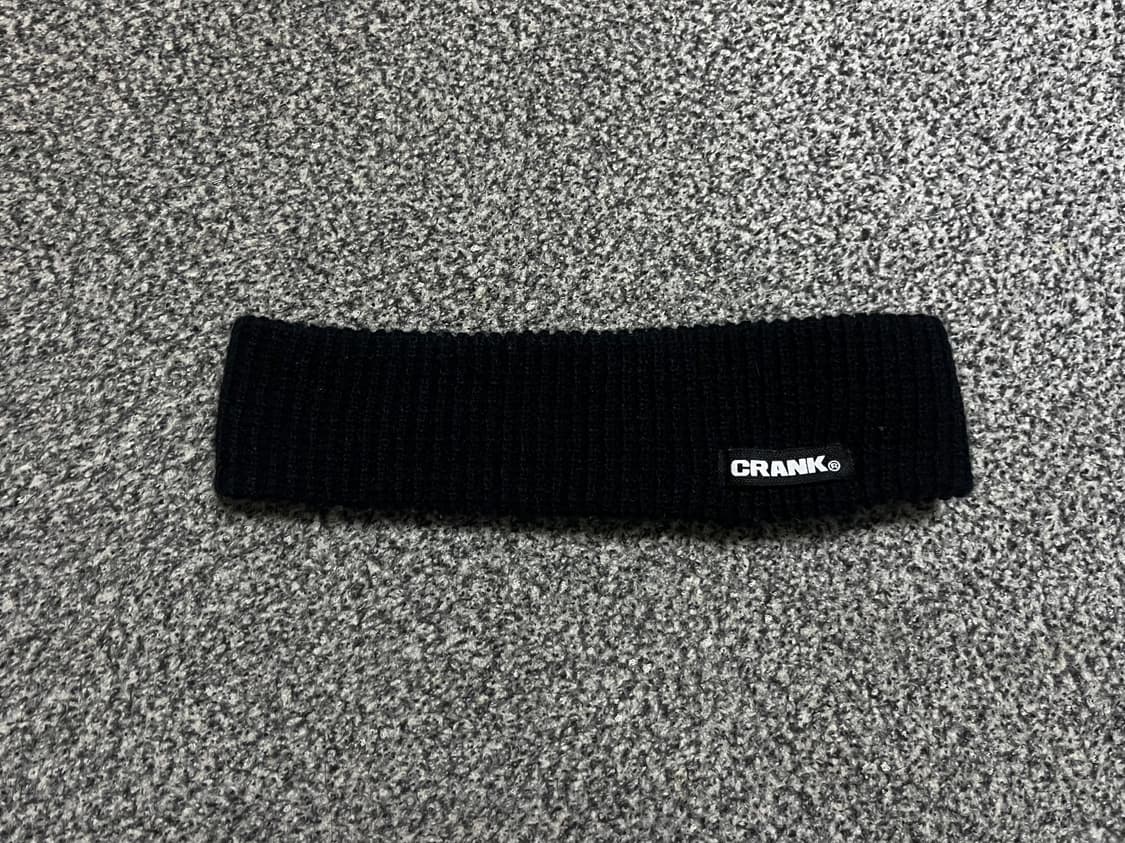 크랭크 블랙 니트 헤어밴드 상품이미지1
