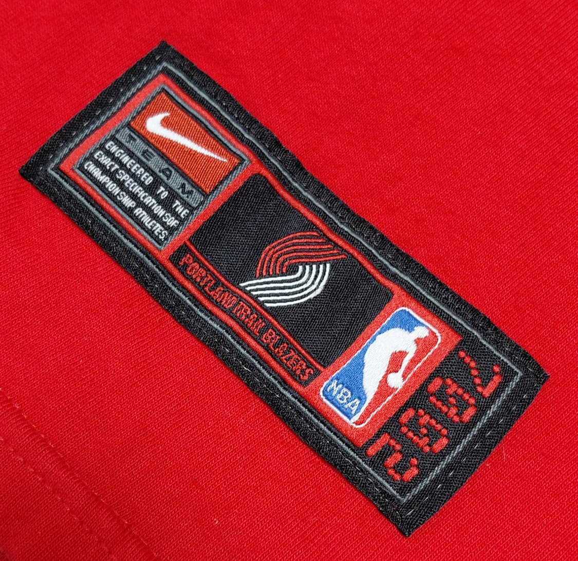(XXL) 00's 나이키 NBA 포틀랜드 트레일블레이저스 빅로고 티 상품이미지4