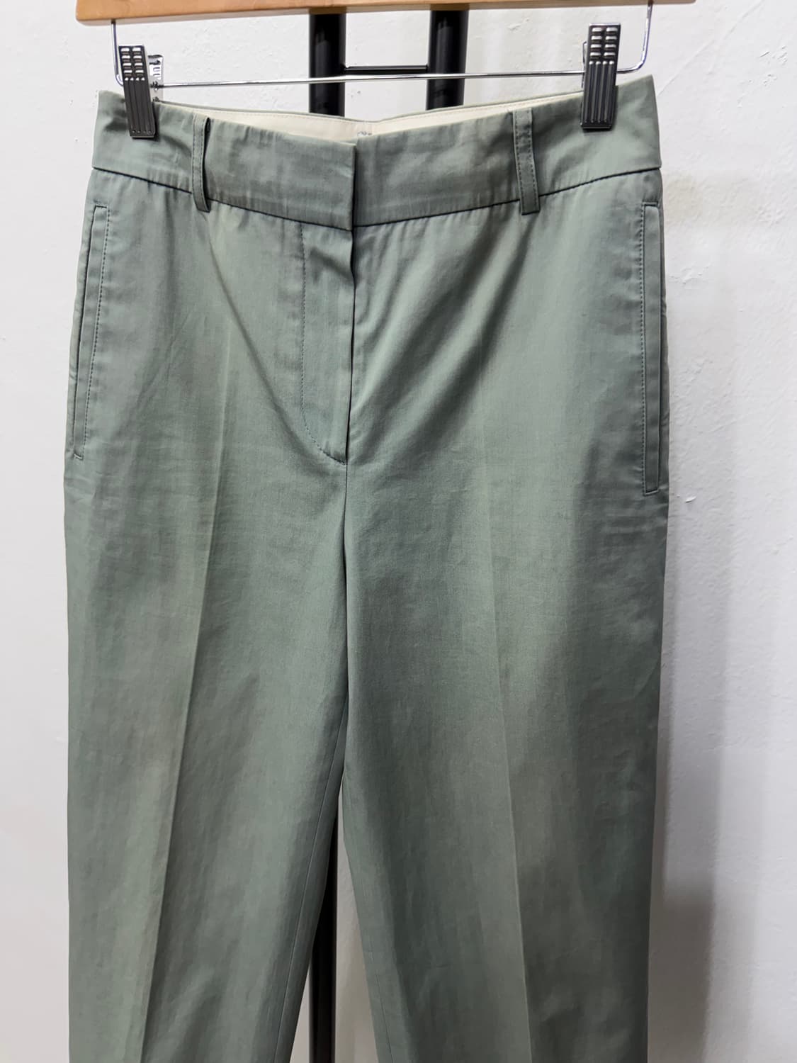  정품) 더캐시미어 한섬 여성 와이드 슬랙스 바지 61(26) 상품이미지3