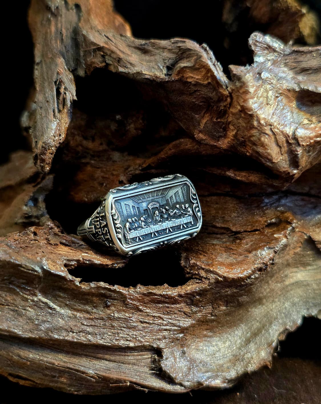 3cross silver925"THE LAST SUPPER"ring 상품이미지7