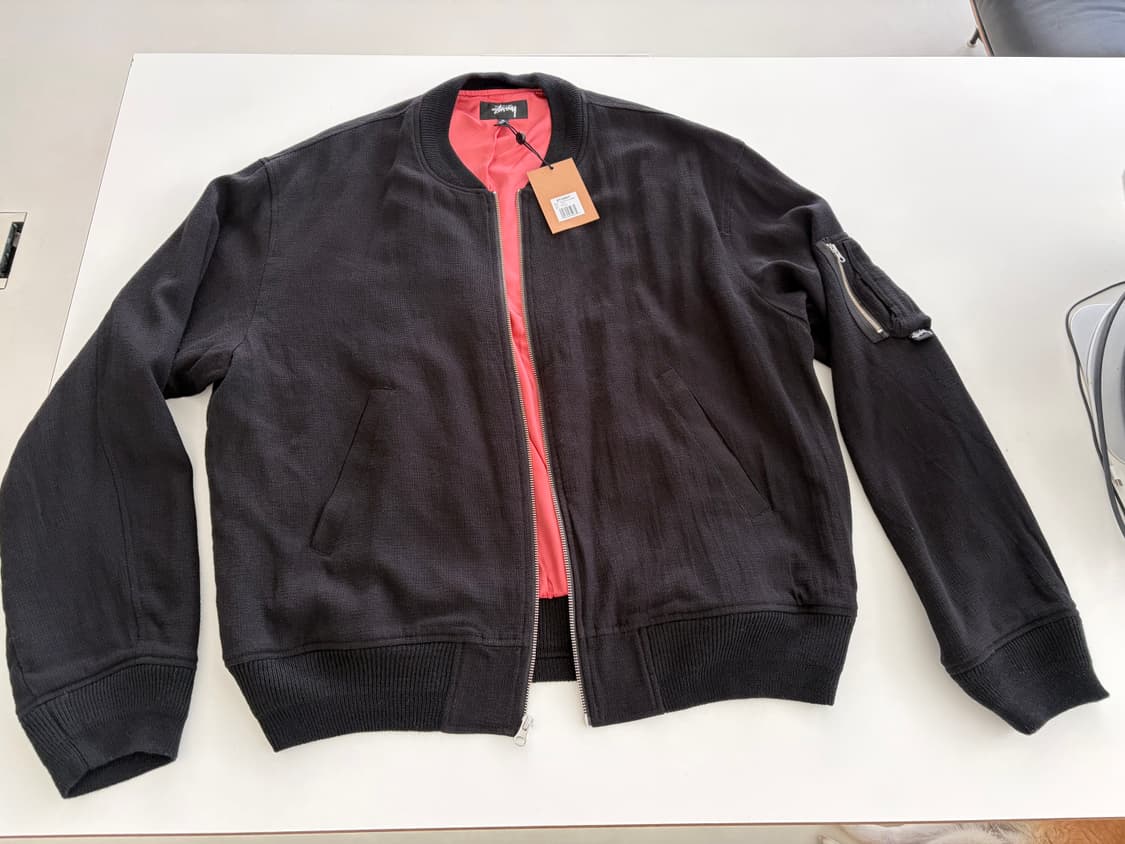 스투시 린넨 봄버 자켓 / xl 상품이미지1