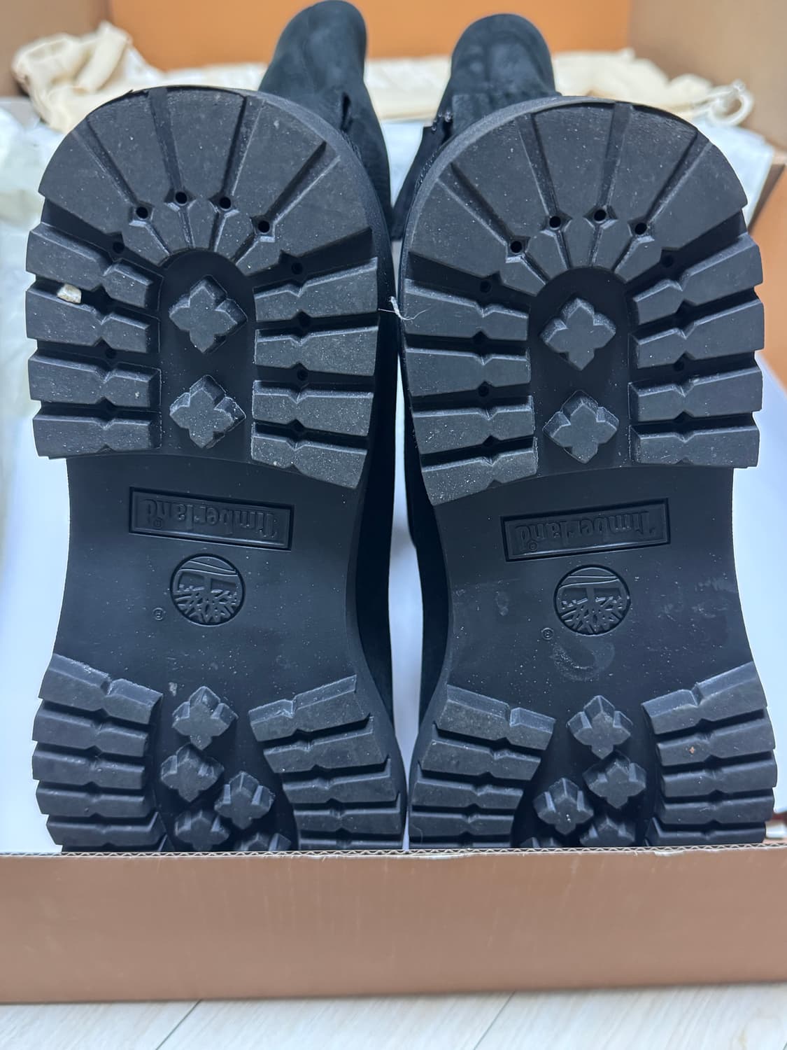 [us10] 텔파 팀버랜드 미드 부츠 블랙 상품이미지4