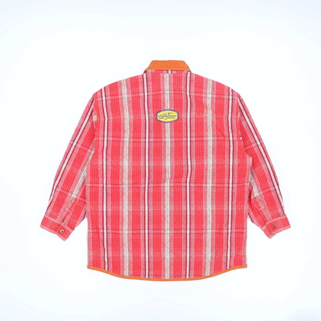 [S] 오일릴리 코듀로이 플로럴 디테일 초어 퀄팅 자켓 N7086 상품이미지2