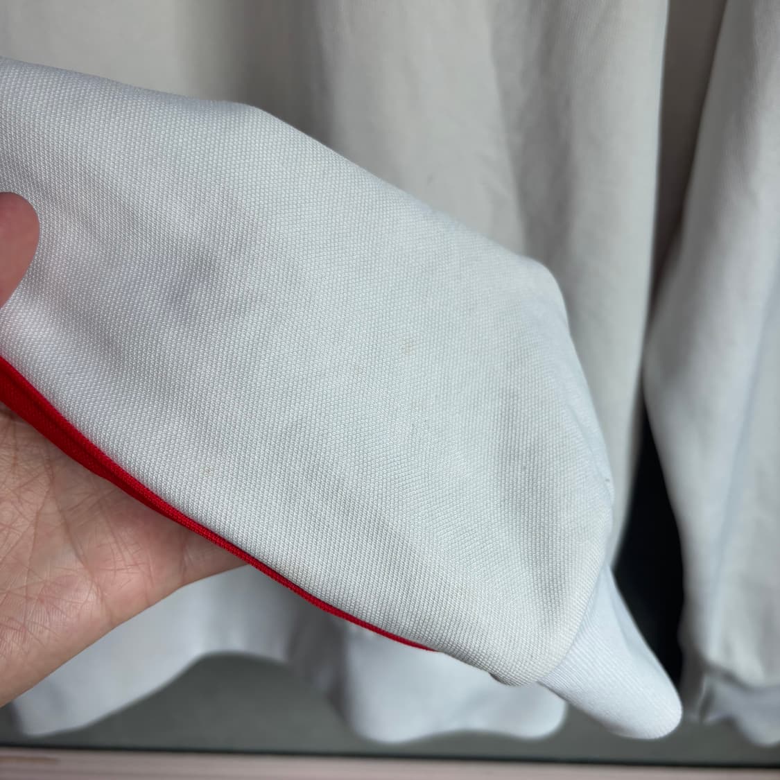 아디다스 파이어버드 리버플레이트 져지 트랙탑 화이트 흰빨 상품이미지5