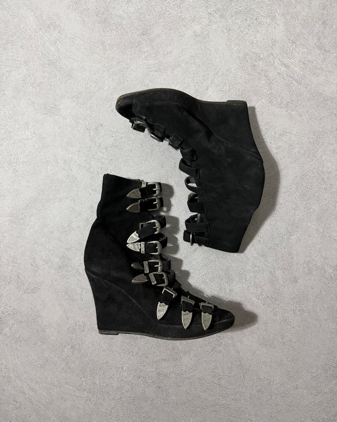 Vero Cuoio Buckle Wedge Sandal 상품이미지2