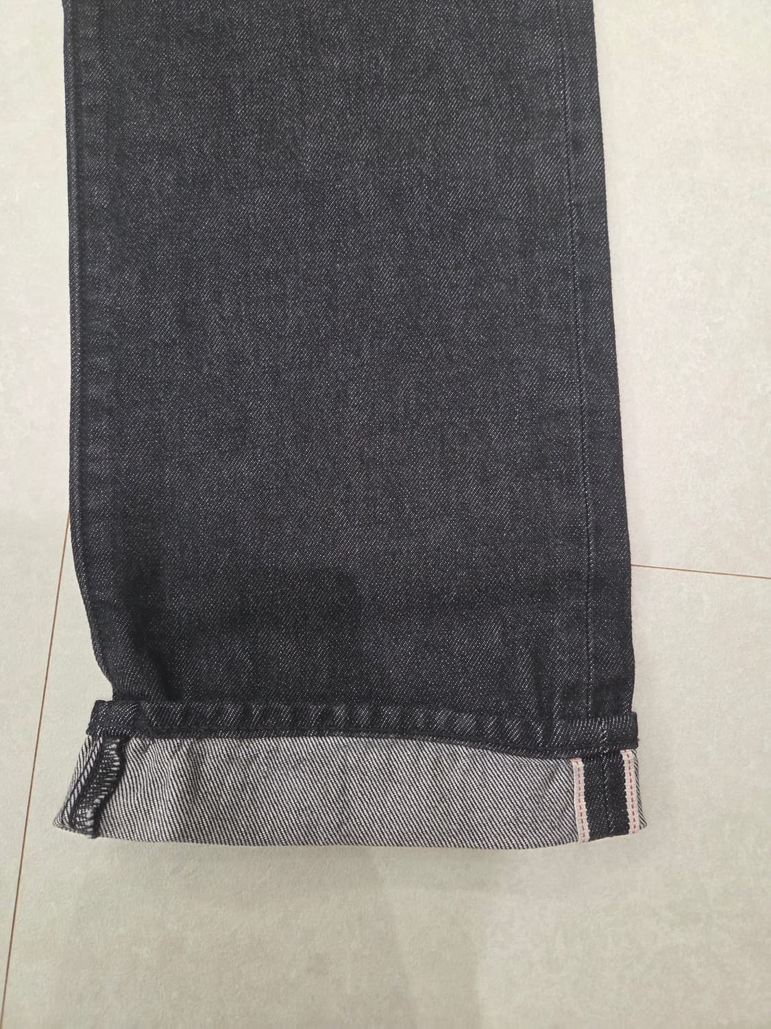 리바이스 프리미엄라인 블랙 셀비지  상품이미지5